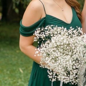 Emerald green CONVERTIBLE Birdy Grey dress size medium with POCKETS